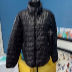 Black Quilted Jacket novamen size large